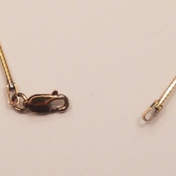 ✅#1026GN Rage Collection Gold plated over Sterlin Silver Wire Necklace Rare Auth - Picture 6 of 8